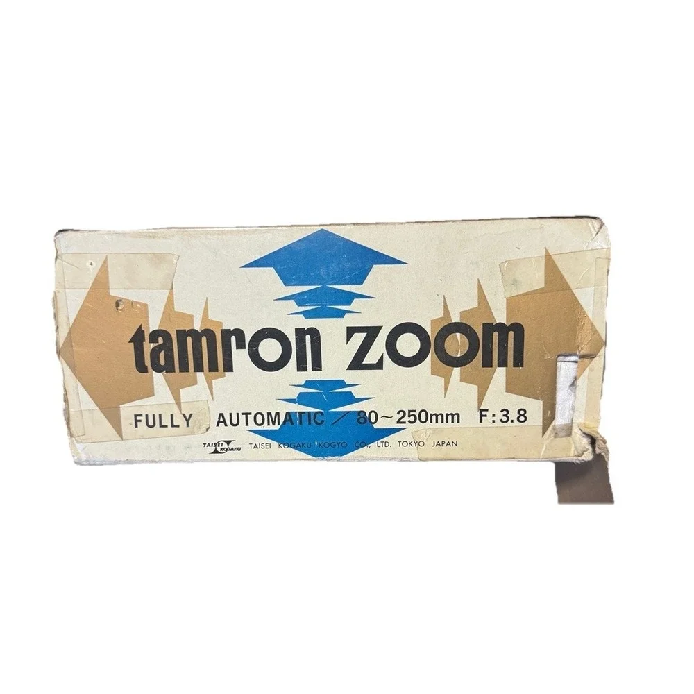 Tamron Auto Zoom 80-250mm‎ f3.8 Lens for Nikon Vintage Telephoto Japan 523978